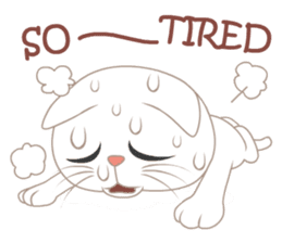 What a cute cat sticker #14937259