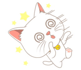 What a cute cat sticker #14937264