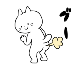 Fighting cats sticker #14937349