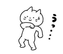 Fighting cats sticker #14937364