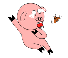 Emotional pigkie sticker #14938319