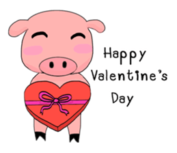 Emotional pigkie sticker #14938326