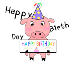 Emotional pigkie sticker #14938338