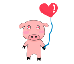 Emotional pigkie sticker #14938345