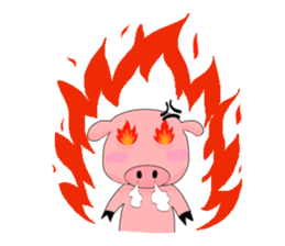 Emotional pigkie sticker #14938347