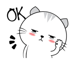 Mr. cat one sticker #14938625