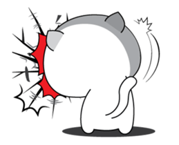 Mr. cat one sticker #14938642