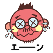 Moustache glasses CONCHIN sticker #14938658