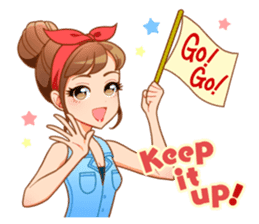 * Trendy Fashionable Girls *(EN) sticker #14939038