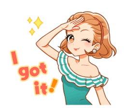 * Trendy Fashionable Girls *(EN) sticker #14939050