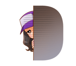 * Trendy Fashionable Girls *(EN) sticker #14939055