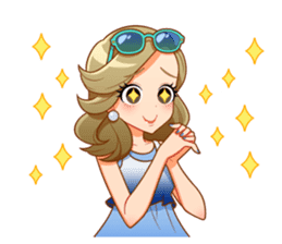 * Trendy Fashionable Girls *(EN) sticker #14939056