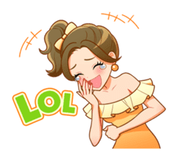 * Trendy Fashionable Girls *(EN) sticker #14939057