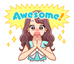 * Trendy Fashionable Girls *(EN) sticker #14939061