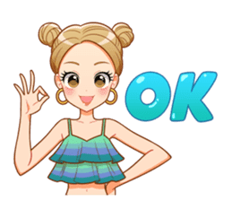 * Trendy Fashionable Girls *(EN) sticker #14939062