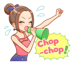 * Trendy Fashionable Girls *(EN) sticker #14939065