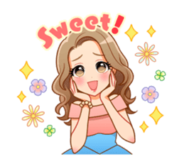 * Trendy Fashionable Girls *(EN) sticker #14939077