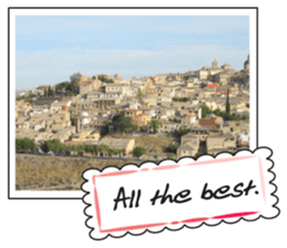 Landscape postcards series1 sticker #14939411