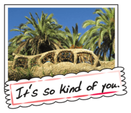 Landscape postcards series1 sticker #14939413