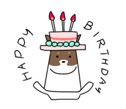 new university students puppies sticker #14939876