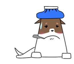 new university students puppies sticker #14939897