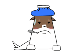 new university students puppies sticker #14939897