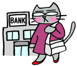 Nekokun moving sticker #14940786