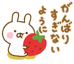 Rabbit Usahina friendly spring sticker #14940936