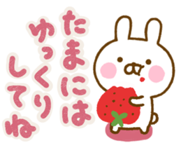 Rabbit Usahina friendly spring sticker #14940940