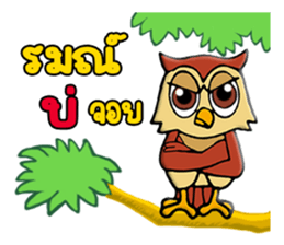 PAG Owl 2 sticker #14941102