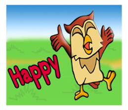 PAG Owl 2 sticker #14941106