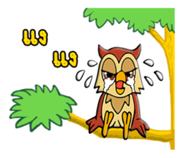PAG Owl 2 sticker #14941112