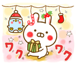 Rabbit Usahina with penpen 11 sticker #14941754