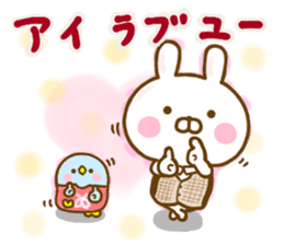 Rabbit Usahina with penpen 11 sticker #14941758