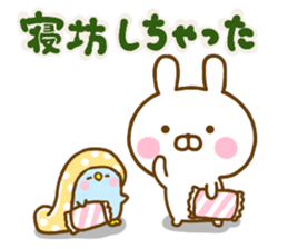 Rabbit Usahina with penpen 11 sticker #14941774