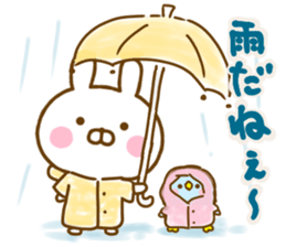 Rabbit Usahina with penpen 11 sticker #14941777