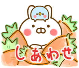 Rabbit Usahina with penpen 11 sticker #14941778