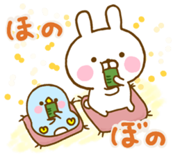 Rabbit Usahina with penpen 11 sticker #14941784