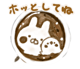 Rabbit Usahina with penpen 11 sticker #14941785