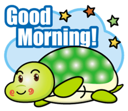 big turtle boy sticker #14941958