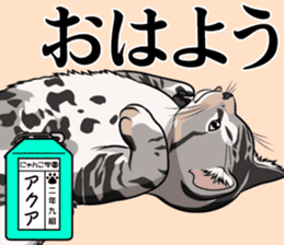 Nyanko school(PART10) sticker #14942774