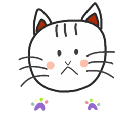 CAT footprint sticker sticker #14943176