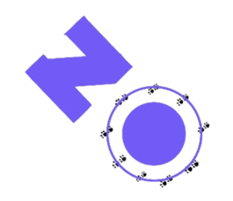 CAT footprint sticker sticker #14943187