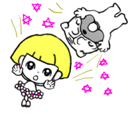 Shuttlechan & Pug sticker #14943206