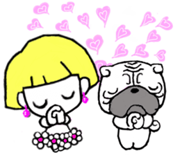 Shuttlechan & Pug sticker #14943220