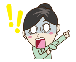 GreenAir Flight Attendant 2 sticker #14943227