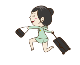 GreenAir Flight Attendant 2 sticker #14943234