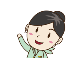 GreenAir Flight Attendant 2 sticker #14943238