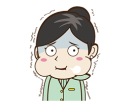 GreenAir Flight Attendant 2 sticker #14943243