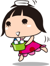 Pudding girls sticker #14943479